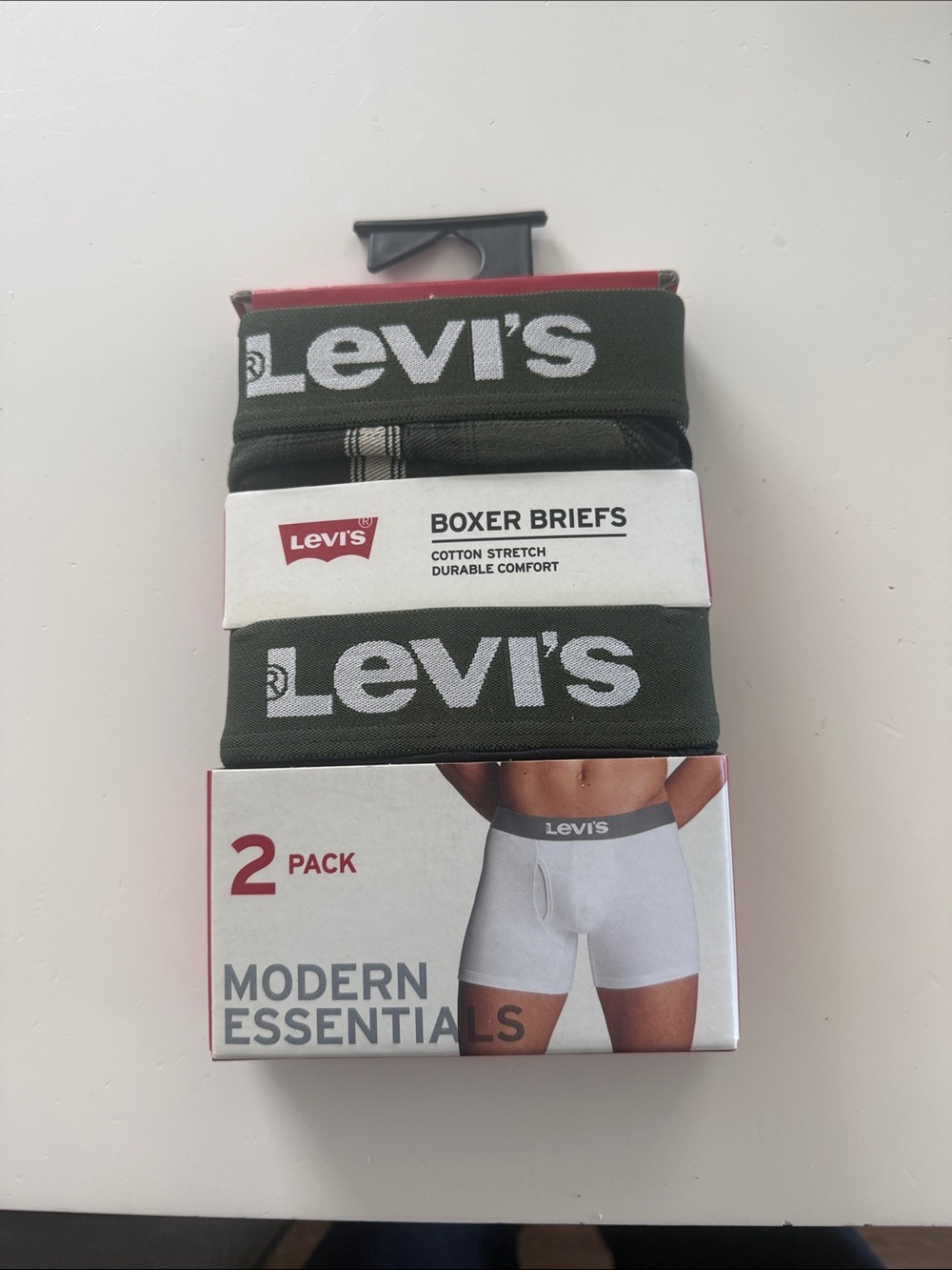New with Tags 2 - 2 Pack Levi’s Boxer Briefs Size M